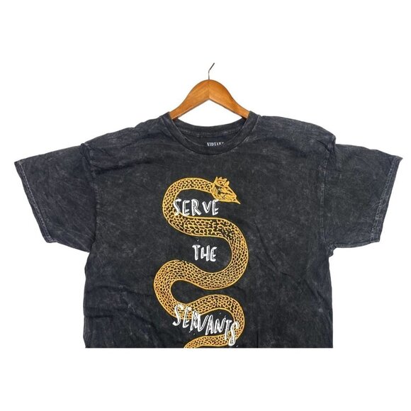 Vintage Style Nirvana Serve The Servants Short Sleeve Crew Neck T Shirt XL Black - Picture 3 of 12